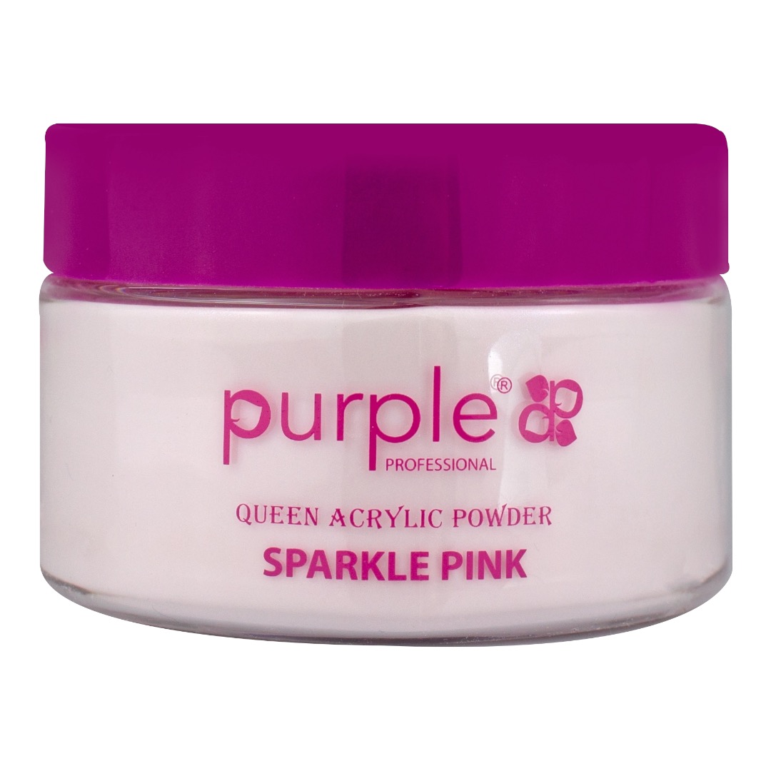 Purple Pó Acrílico Sparkle Pink 50gr