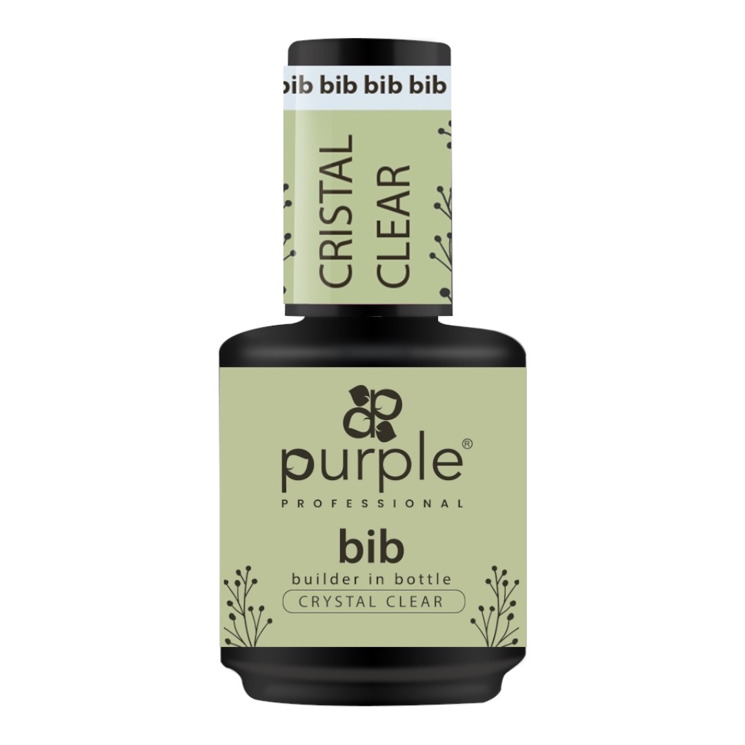 Purple BIB Builder In Bottle Crystal Clear