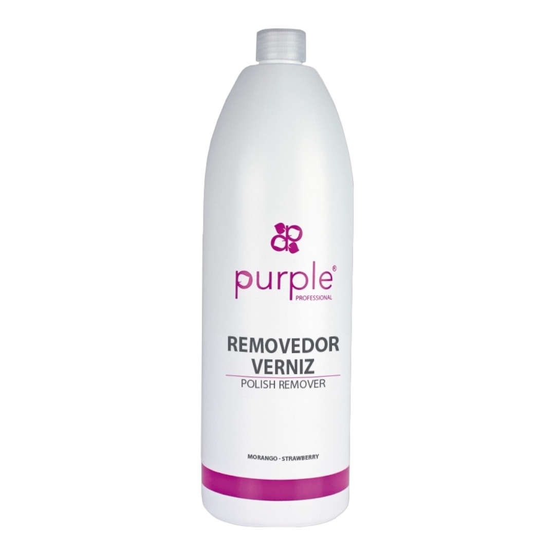 Purple Removedor De Verniz Com Glicerina 1000ml