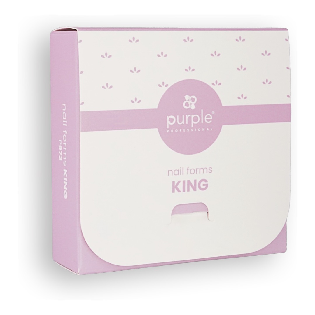 Purple Moldes King 100unid