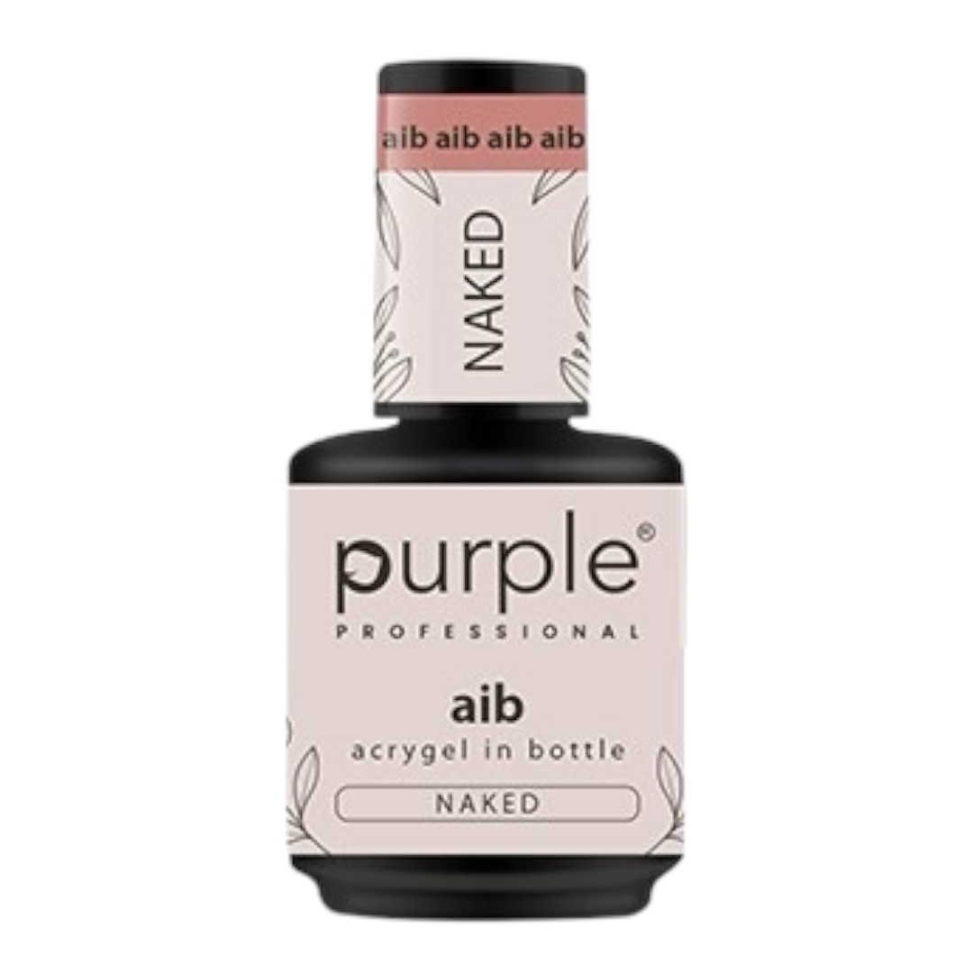 Purple AIB Acrygel In Bottle Naked