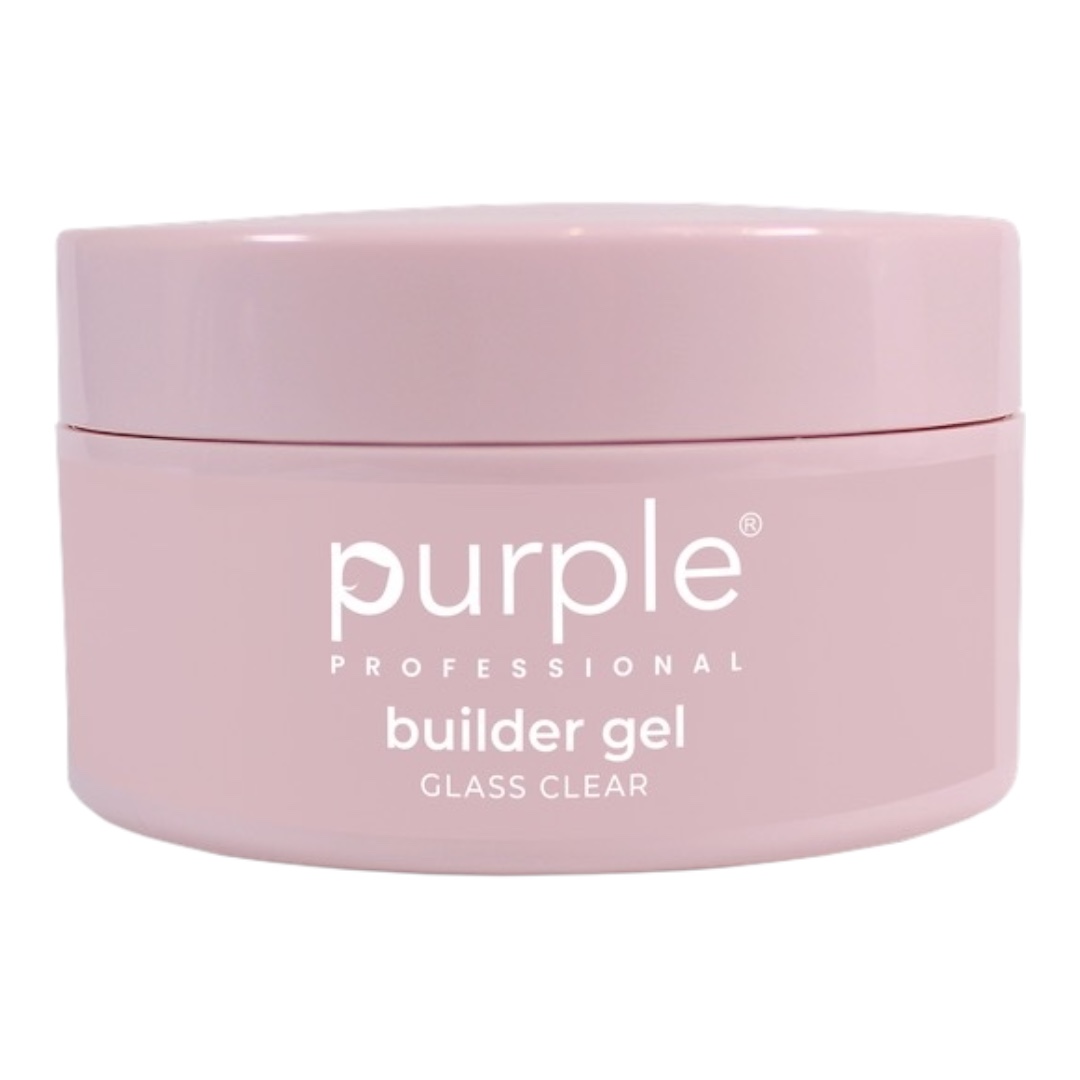 Purple Builder Gel Glass Clear 100gr