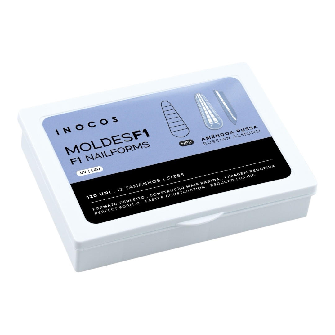 Inocos Moldes F1 Amêndoa Russa 120unid