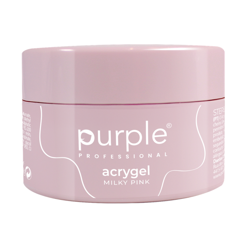 Purple Acrygel Combi Milky Pink 50gr