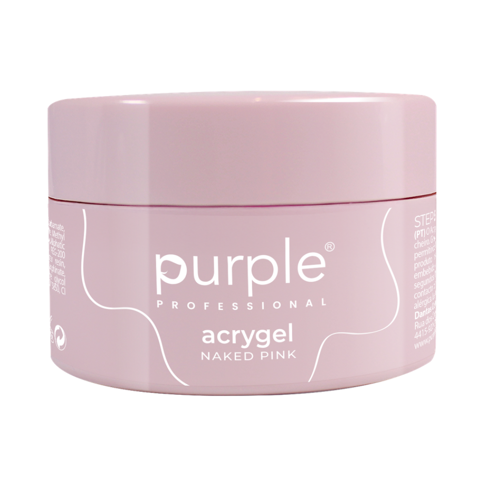 Purple Acrygel Combi Naked Pink 50gr