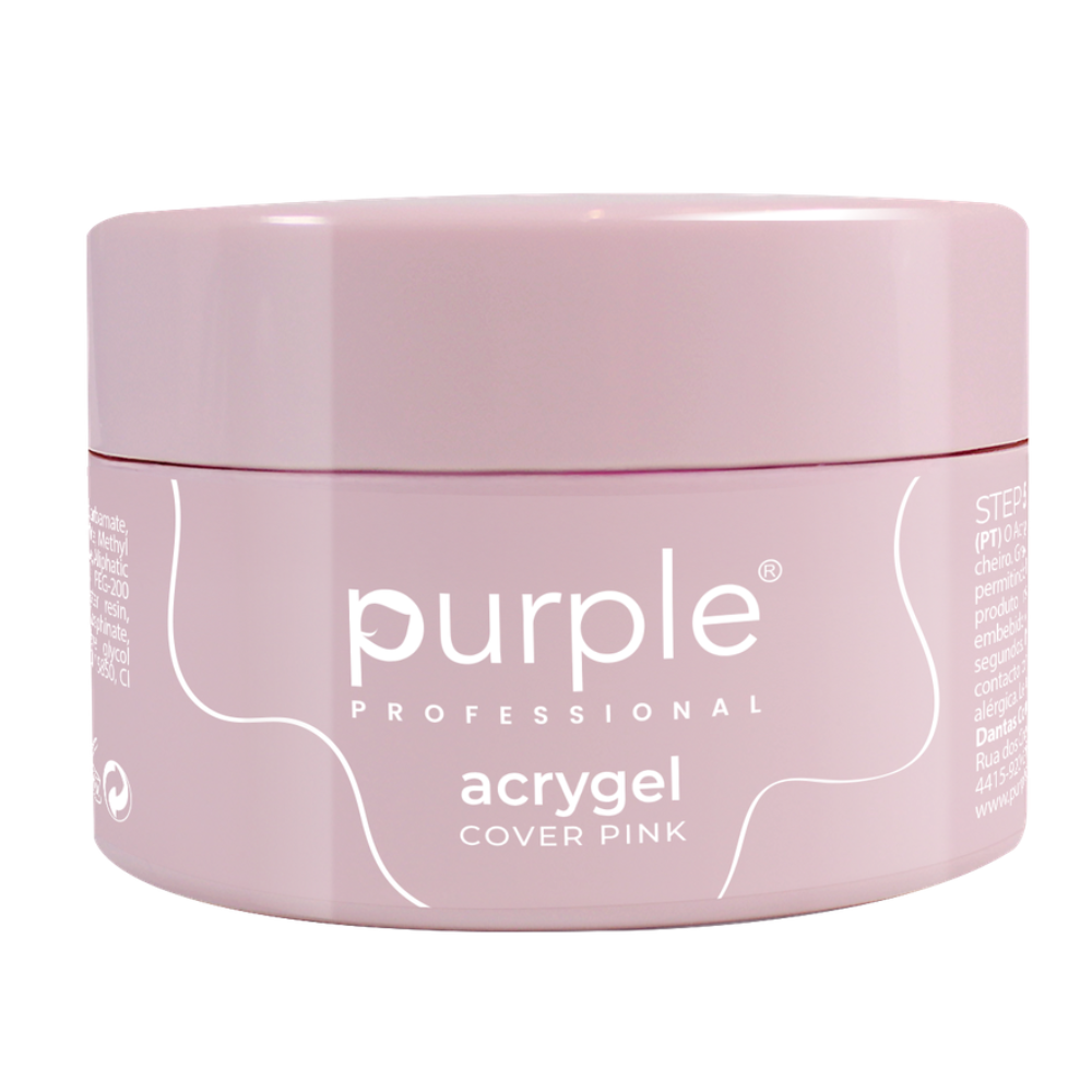 Purple Acrygel Combi Cover Pink 50grs