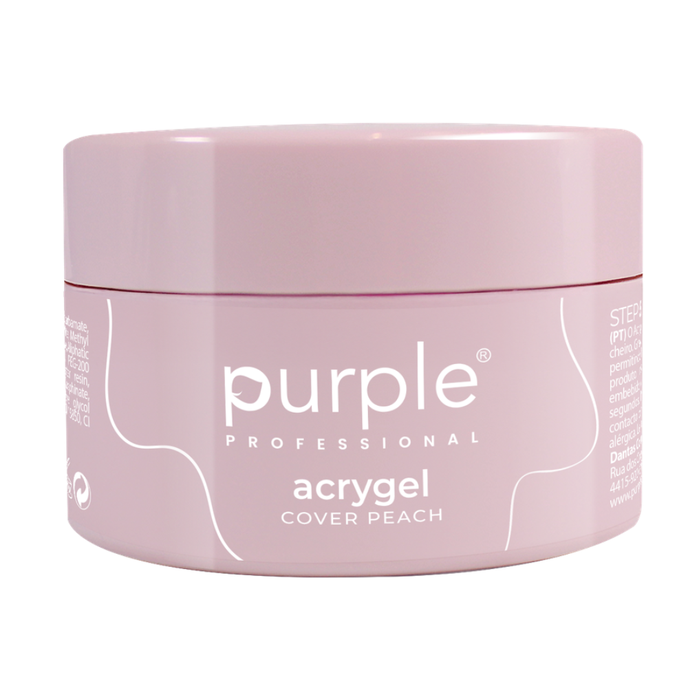 Purple Acrygel Combi Cover Peach 50gr