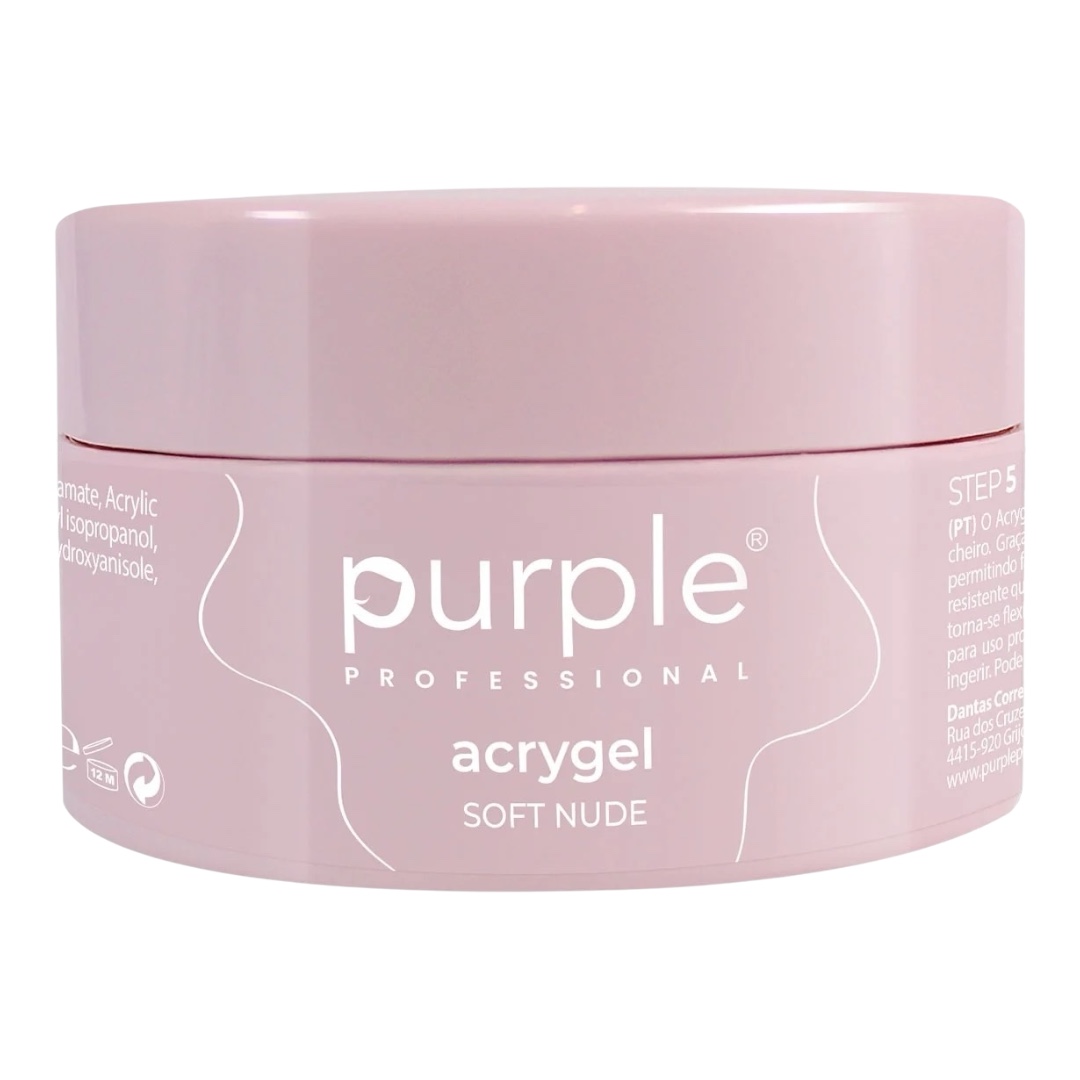 Purple Acrygel Combi Soft Nude 100gr