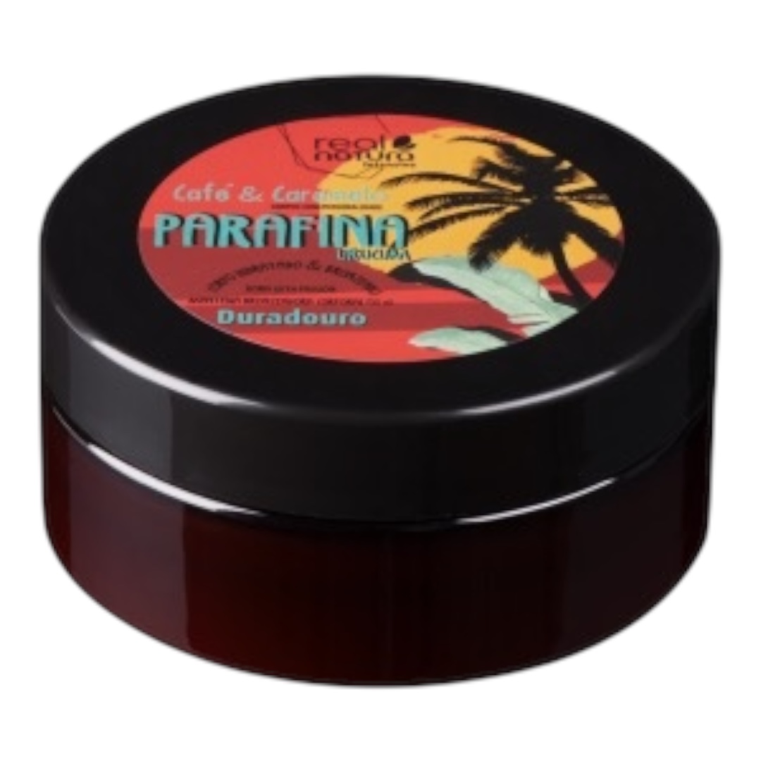Real Natura Parafina Bronzeadora Café e Caramelo 150ml
