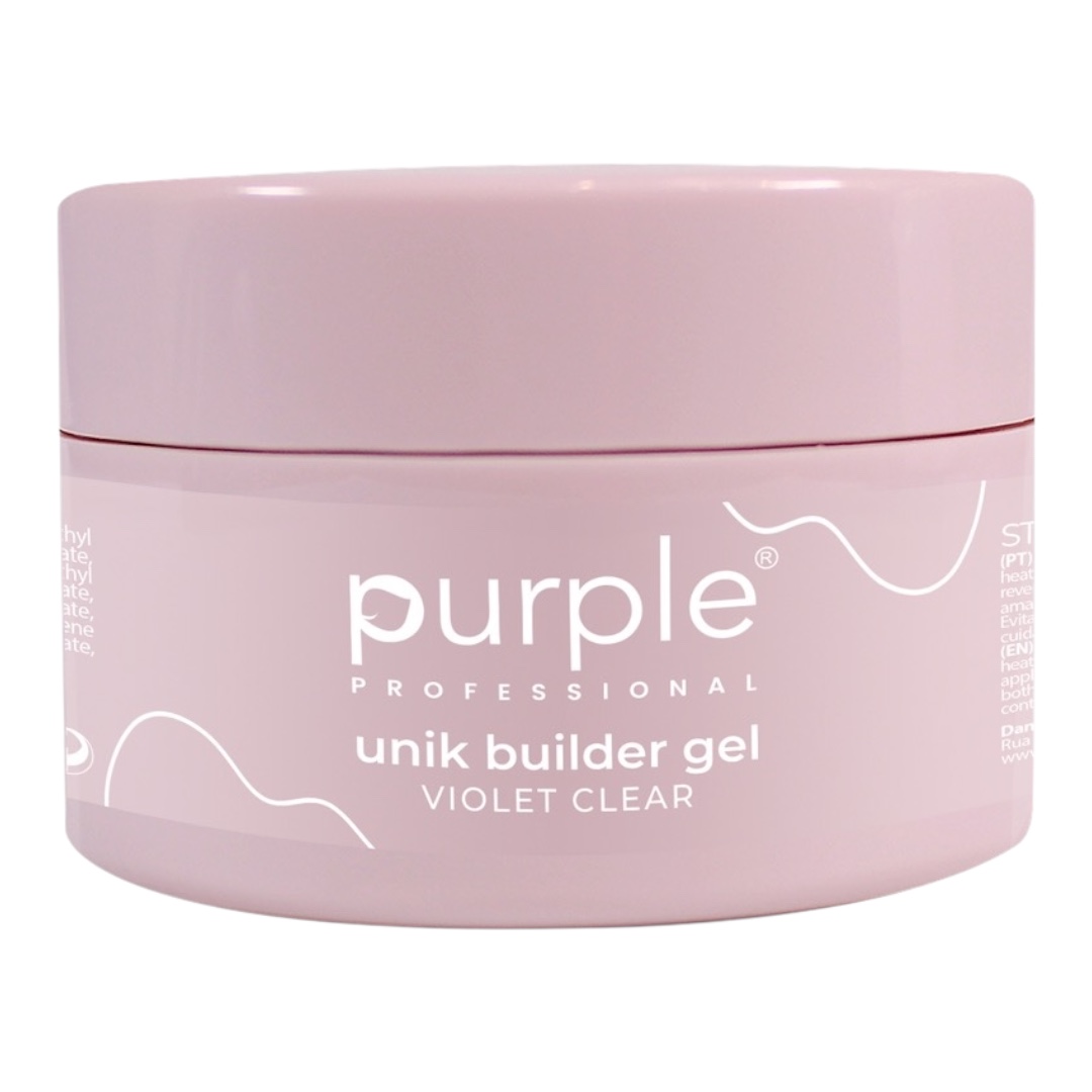 Purple Unik Builder Gel Violet Clear 50gr