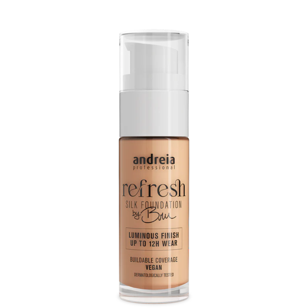 Andreia Refresh Silk Foundation by Bru - 01 Crème 30ml