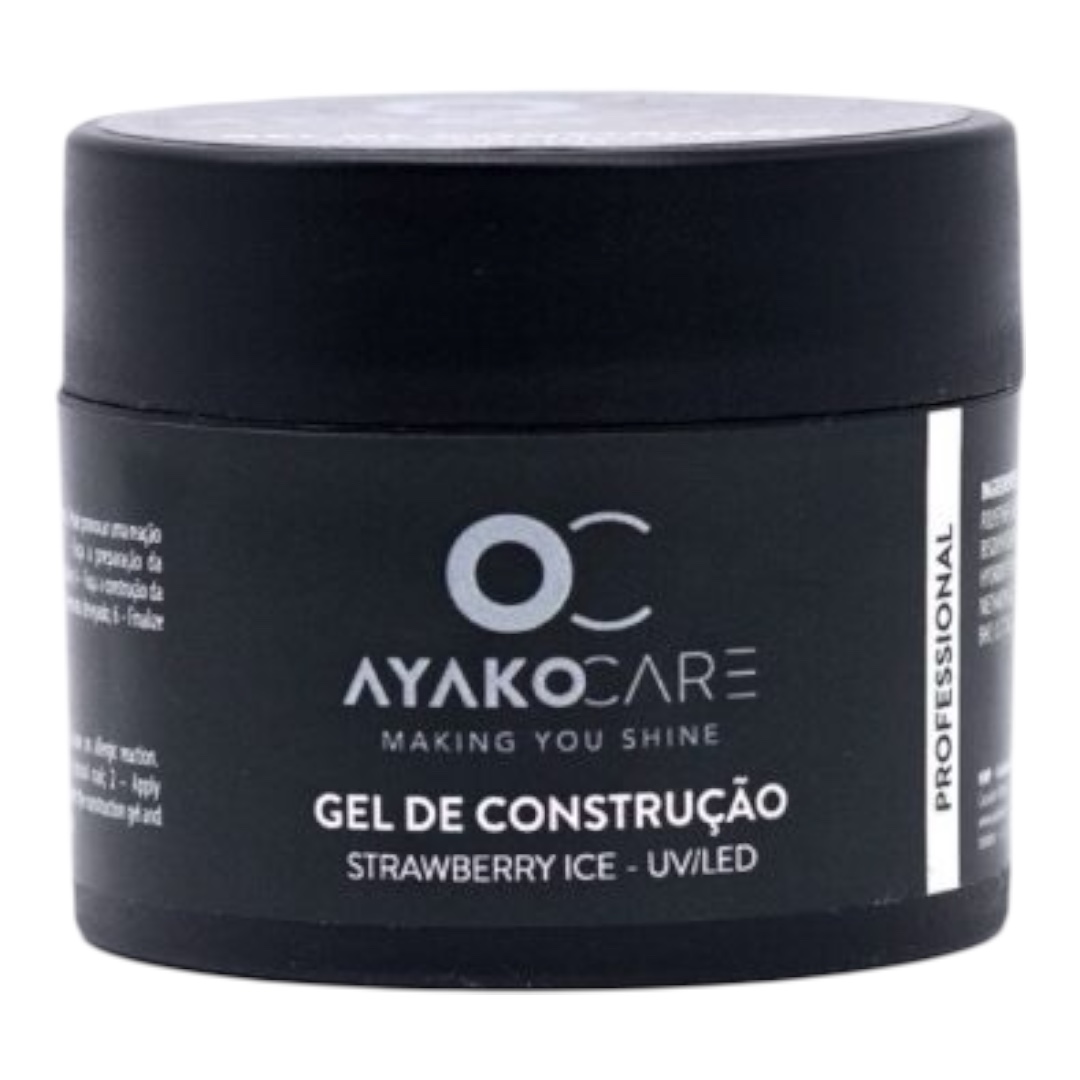 Ayako Care Gel De Construção Strawberry Ice 30grs