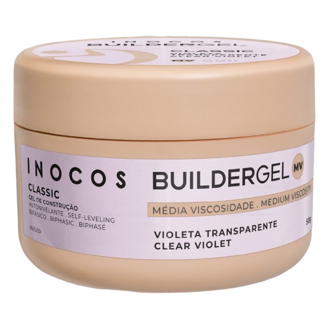Inocos Builder Classic Violeta Transparente Média Viscosidade 50gr