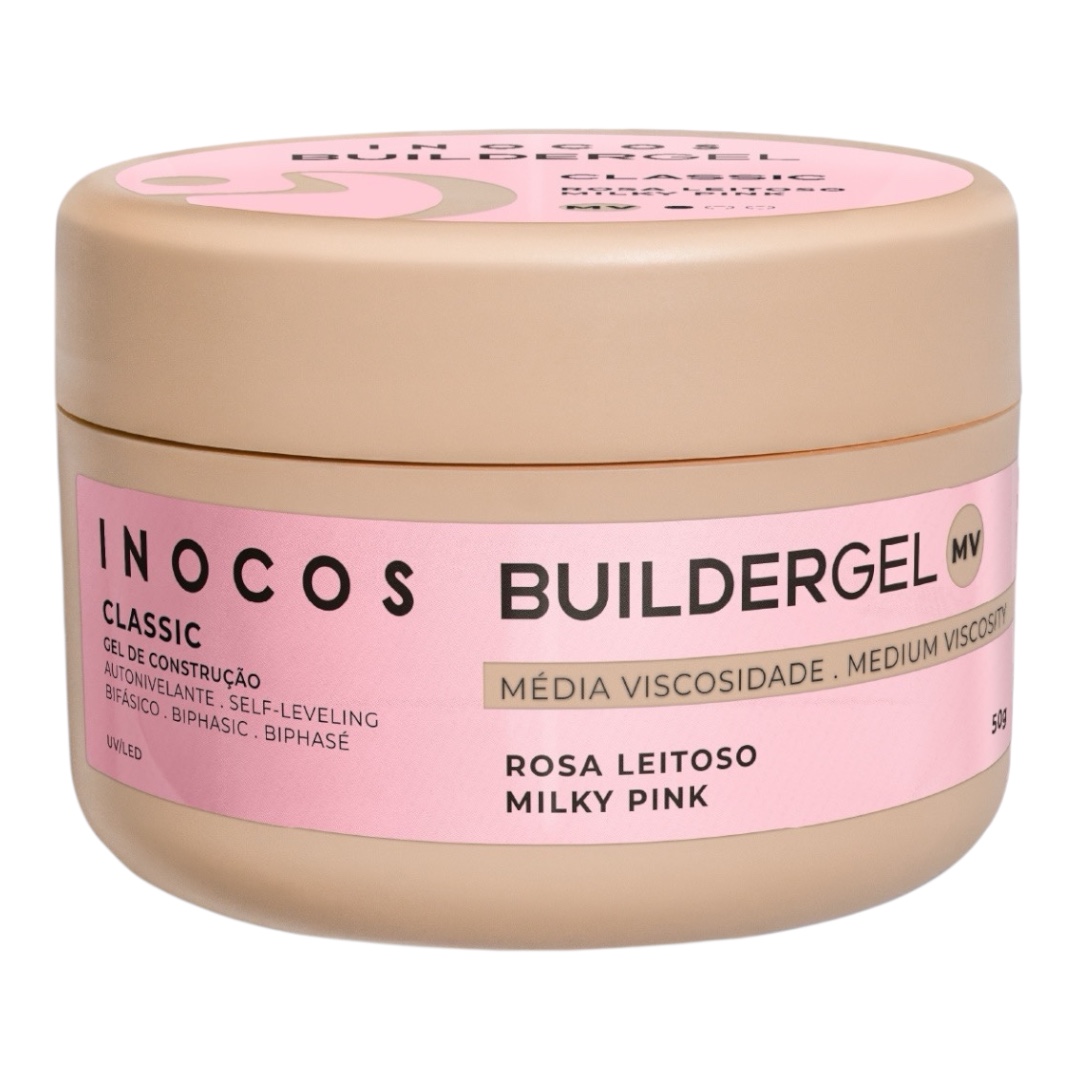 Inocos Builder Classic Rosa Leitoso Média Viscosidade 50gr