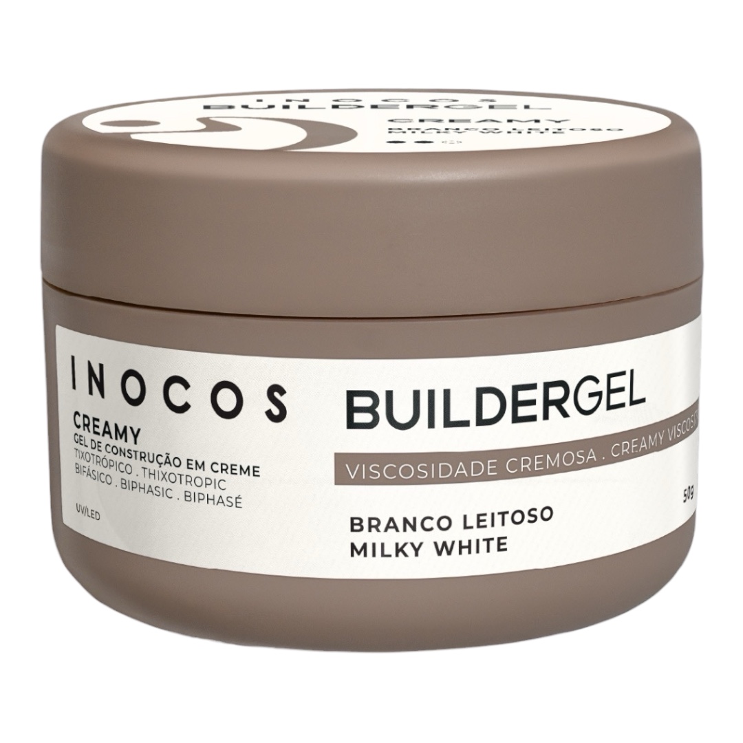 Inocos Builder Gel Creamy Branco Leitoso 50gr