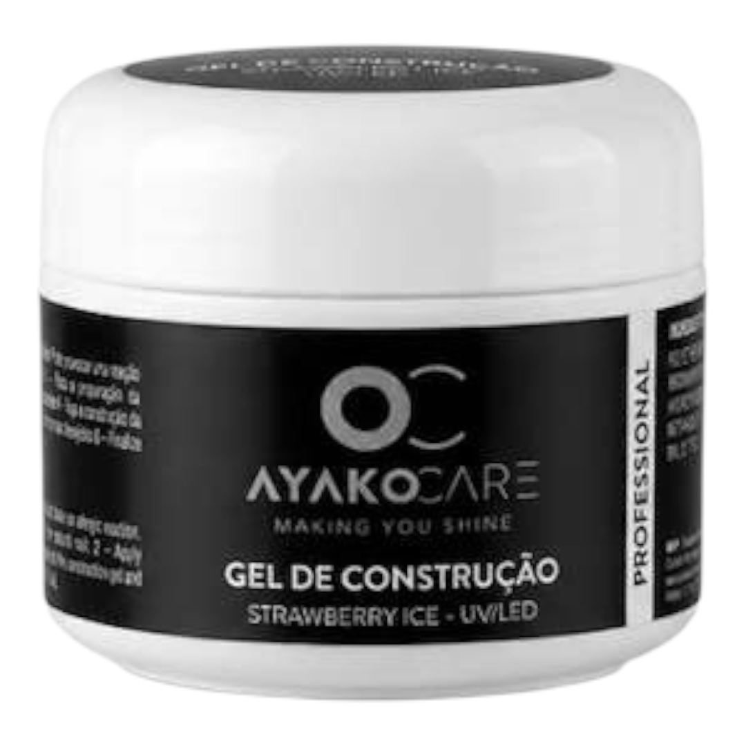 Ayako Care Gel De Construção Strawberry Ice 50grs