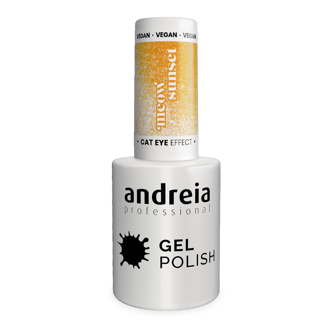Andreia Verniz Gel Meow Sunset Cat Eye Effect MW3