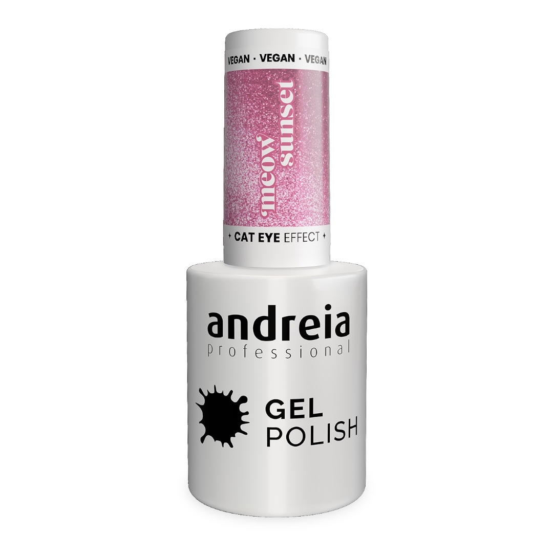 Andreia Verniz Gel Meow Sunset Cat Eye Effect MW5