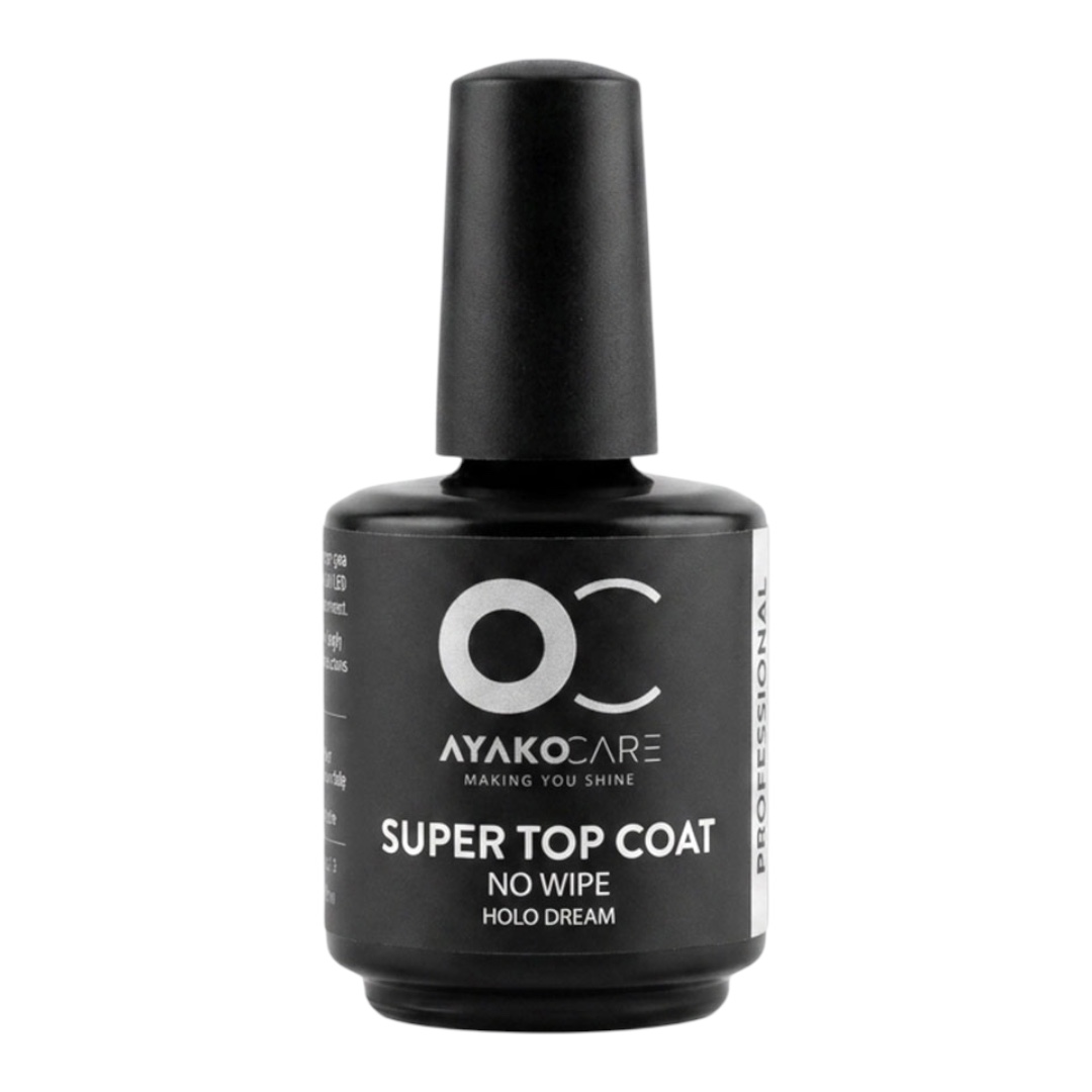 Ayako Care Super Top Coat No Wipe Holo Dream