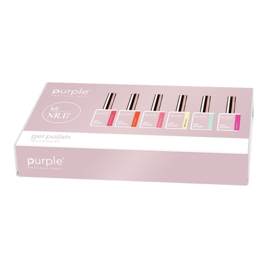 Purple Verniz Gel Coleção Kit Nº17