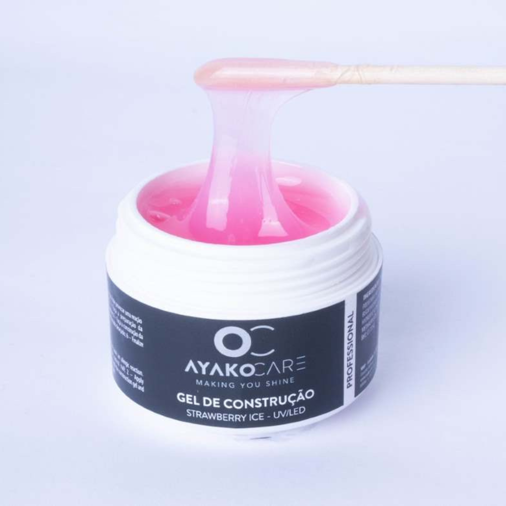 Alternative view of Ayako Care Gel De Construção Strawberry Ice 50grs