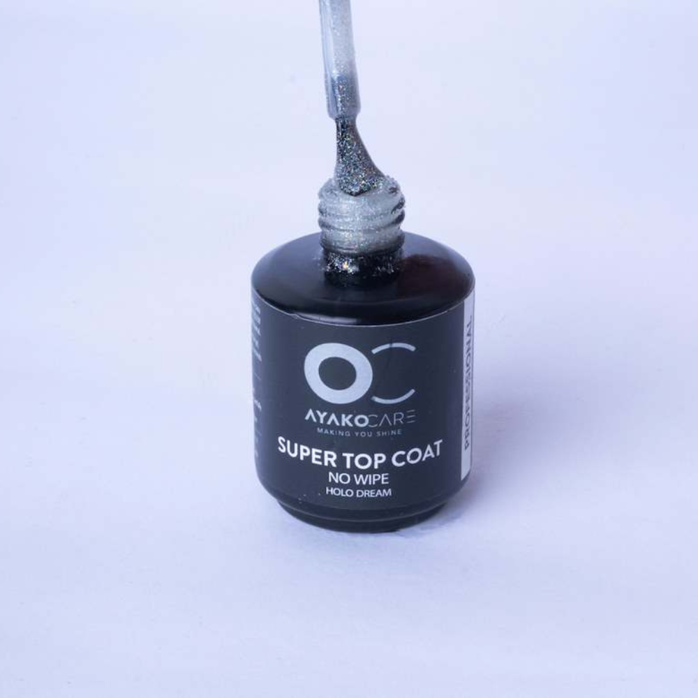 Alternative view of Ayako Care Super Top Coat No Wipe Holo Dream