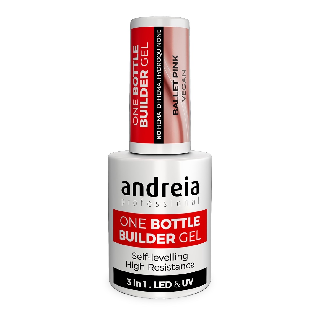 Andreia One Bottle Builder Gel 3 In 1 Ballet Pink