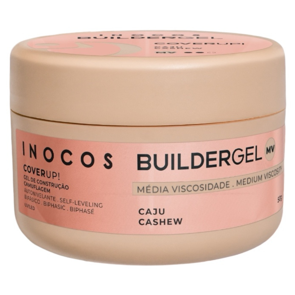 Inocos Builder Cover Up! Caju Média Viscosidade 50g