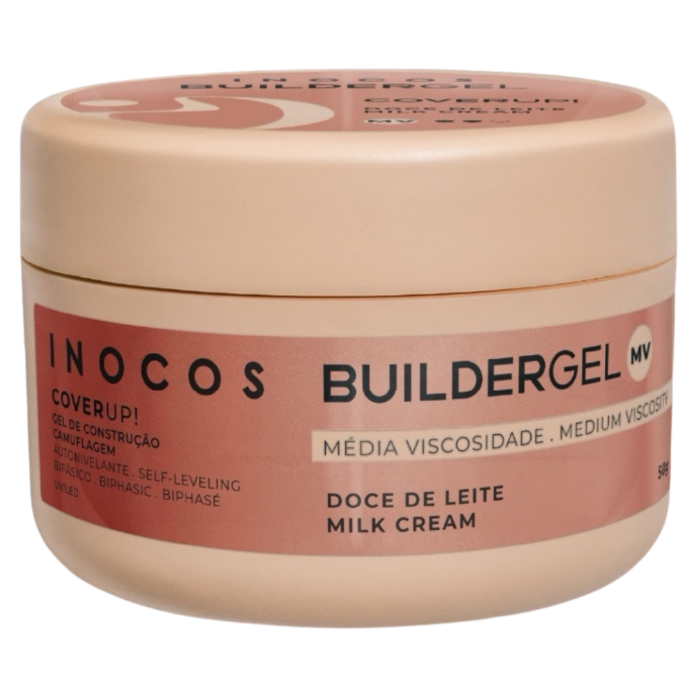 Inocos Builder Cover Up! Doce De Leite Média Viscosidade 50g