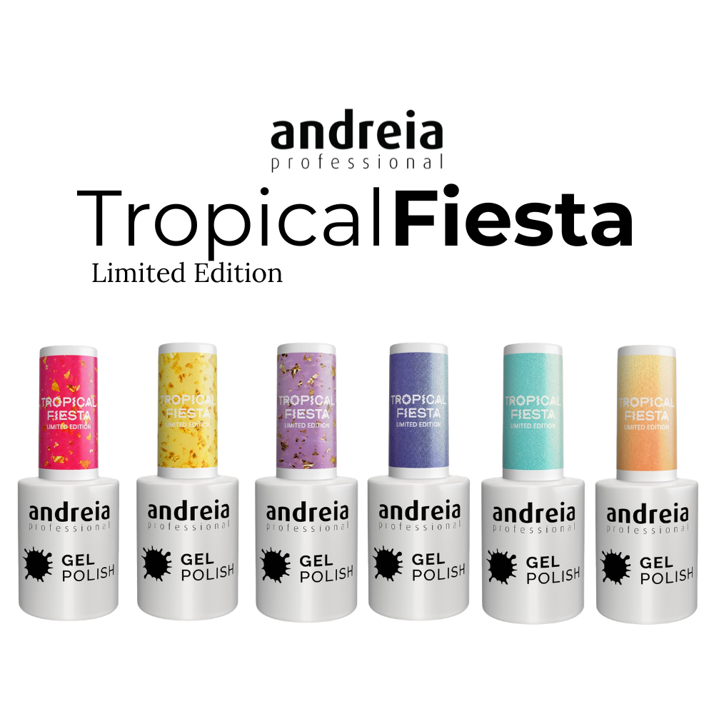 Andreia Verniz Gel Coleção Completa Tropical Fiesta Limited Edition