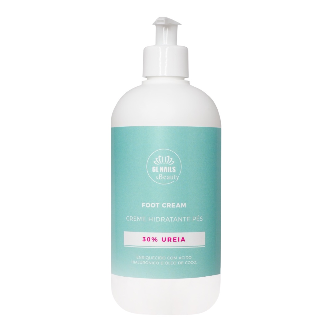 GL Nails Creme De Pés 30% Ureia 500ml