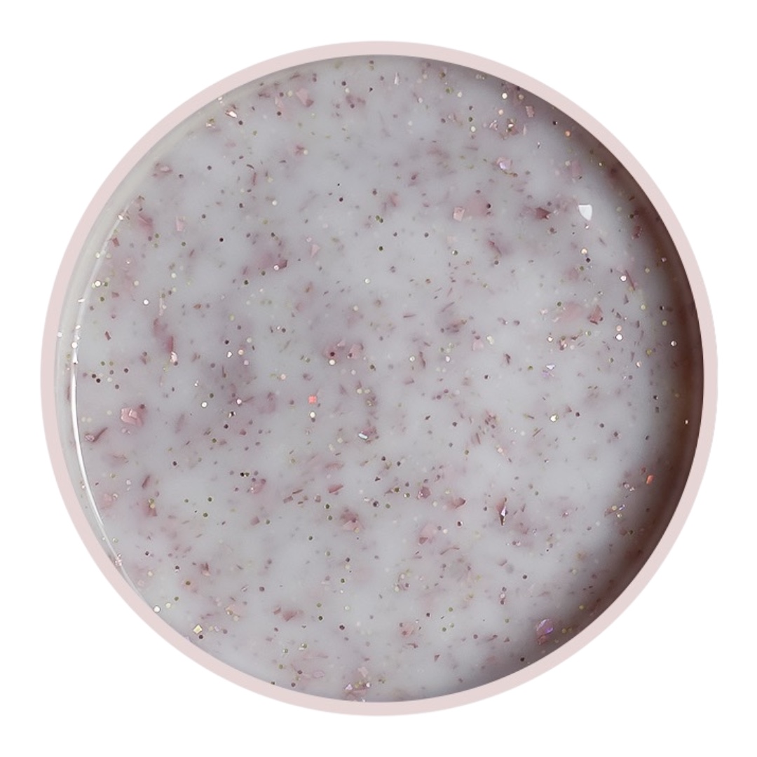 Alternative view of Purple Builder Gel Pudding Marmor Rose Petal 15gr