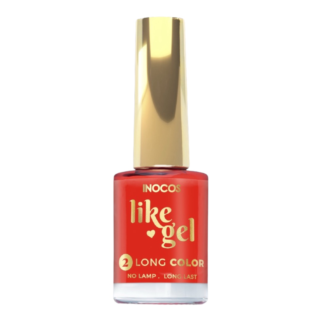 Inocos Verniz Like Gel 123 Vermelho Coral