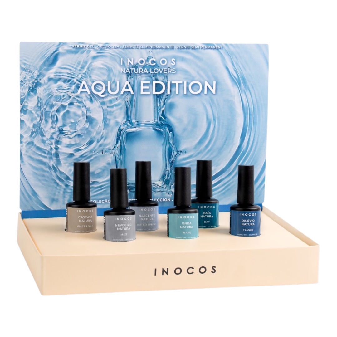 Inocos Verniz Gel Coleção Natura Lovers Aqua Edition
