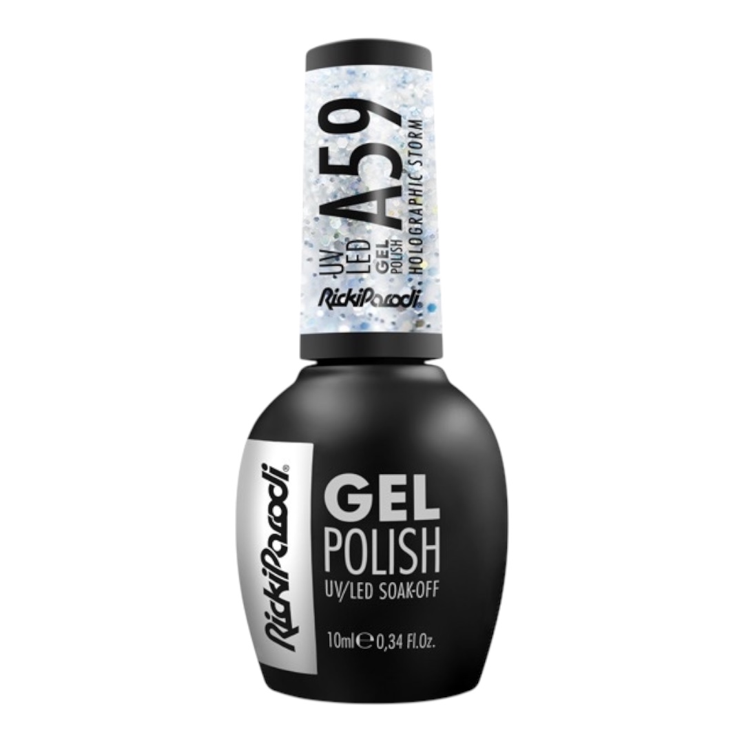 RickiParodi Verniz Gel A59 Holographic Storm